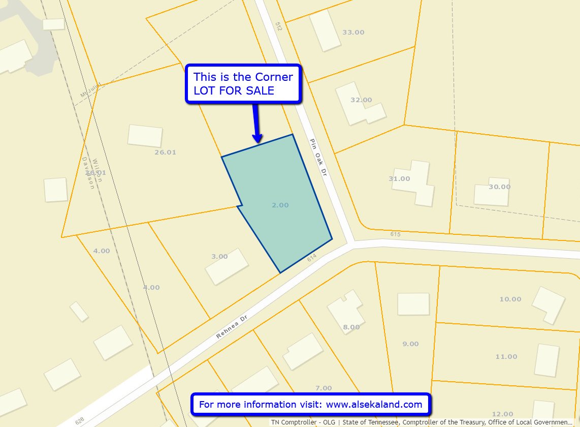 .5 Acres [LOT FOR SALE] in Wilson County TN, Old Hickory Ultimate