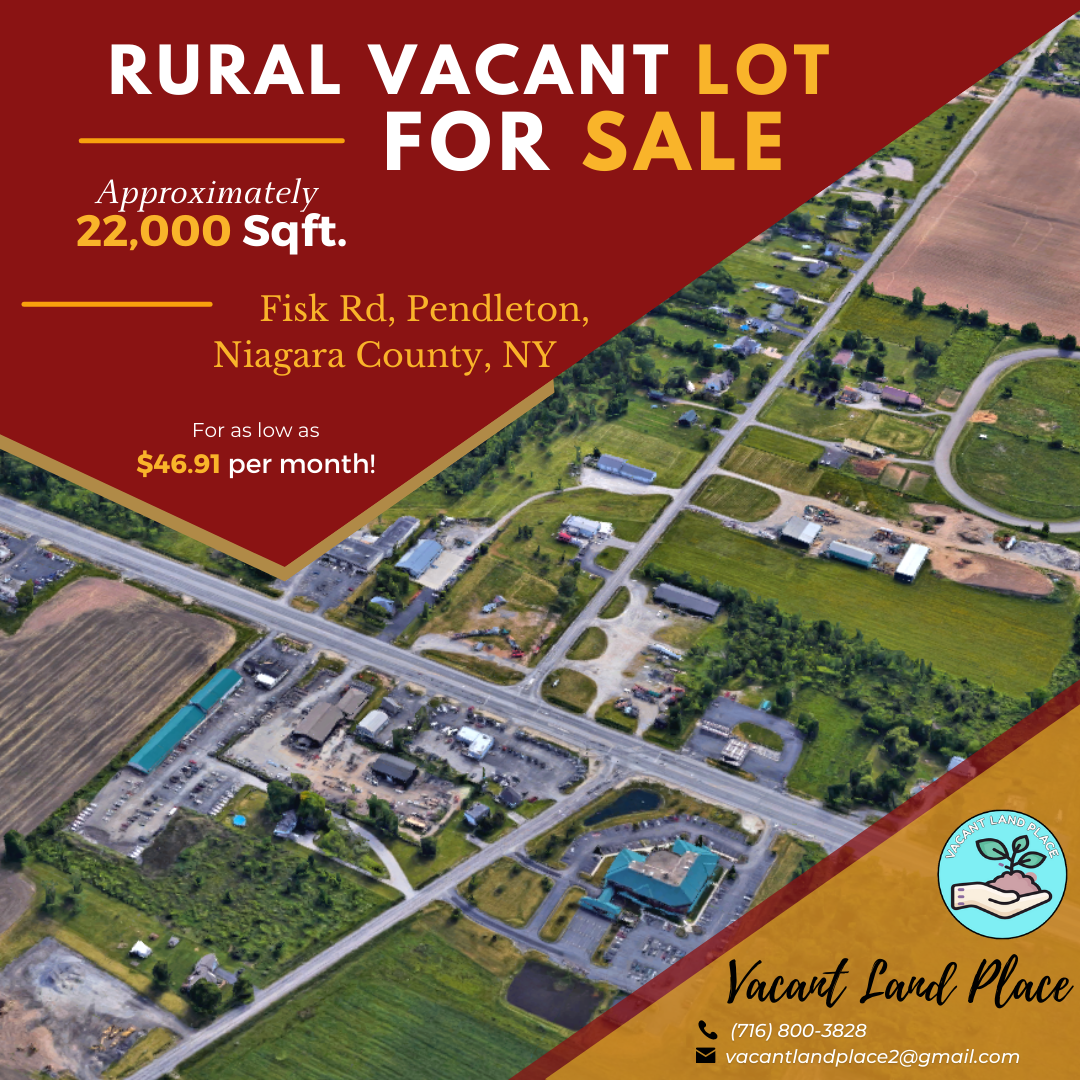 Peaceful Piece of Land in Pendleton, Niagara NY is up for sale